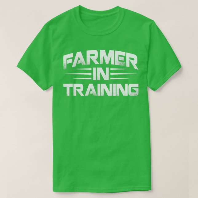 Camiseta Agricultor En Formación Agrícola Regalo Granjero L (Diseño del anverso)