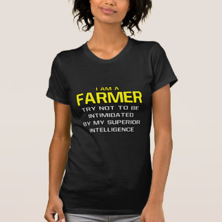 Camiseta Agricultor... Inteligencia superior