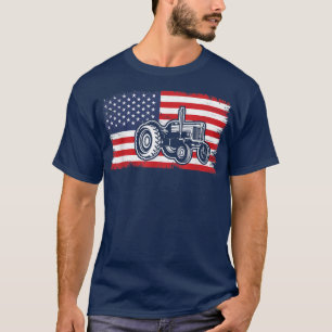 Camiseta Agricultor patriótico agricultor Estados Unidos Ba