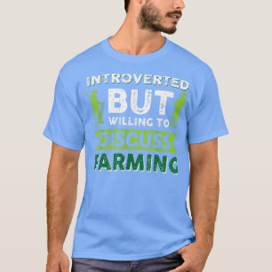 Camiseta Agricultor Patriótico Introdujo Agricultura Alimen