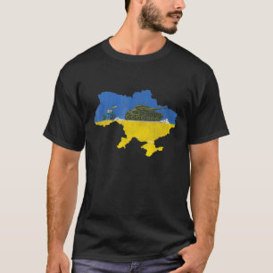 Camiseta Agricultor ucraniano roba un tanque divertido trac