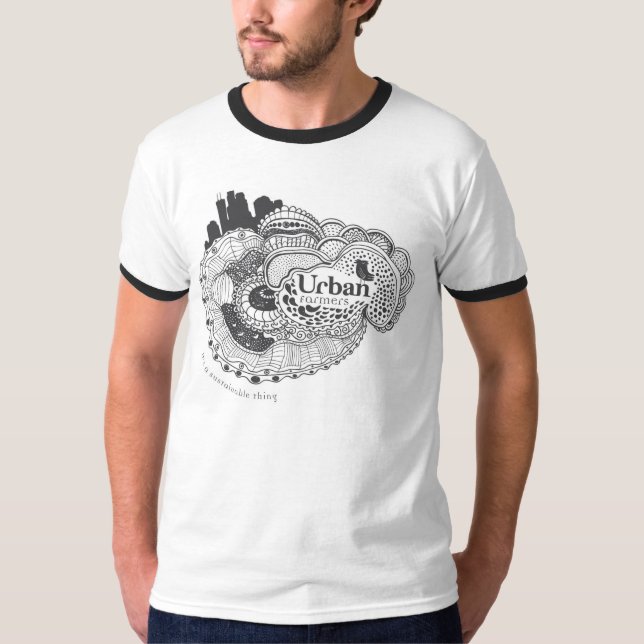 Camiseta Agricultor urbano - Es algo sostenible (Anverso)