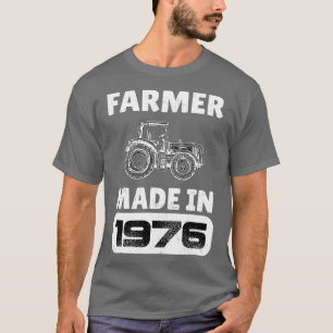 Camiseta Agricultor Vintage Nacido En 1976 Padres De 47 Año