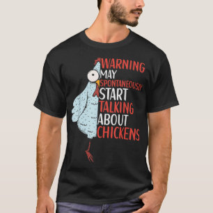 Camiseta agricultora de pollo agricultor gallina gallo
