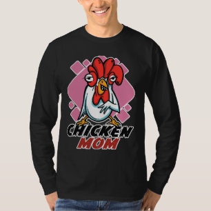 Camiseta Agricultora de pollo Mamá Agricultora de Pollos
