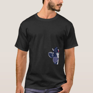 Camiseta Agricultora de vaca Moorica Heifer Bandera de los