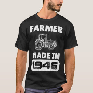 Camiseta Agricultora Vintage Nacida En 1946 Fa De 77 Años