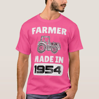 Camiseta Agricultora Vintage Nacida En 1954 Fa De 69 Años