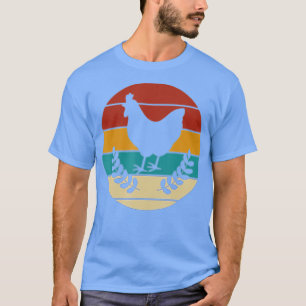 Camiseta Agricultores de avicultura de pollo retro vintage