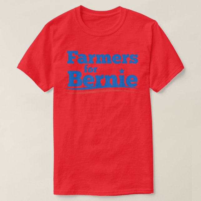 Camiseta Agricultores de Bernie 2020  (Diseño del anverso)