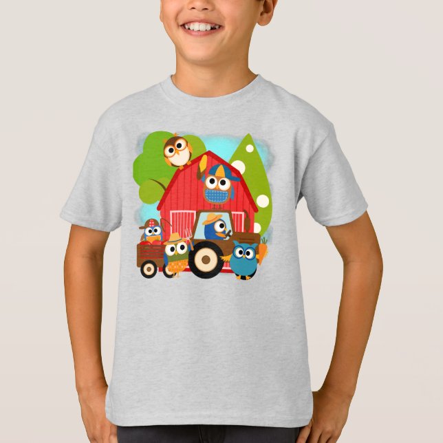 Camiseta Agricultores de búho (Anverso)