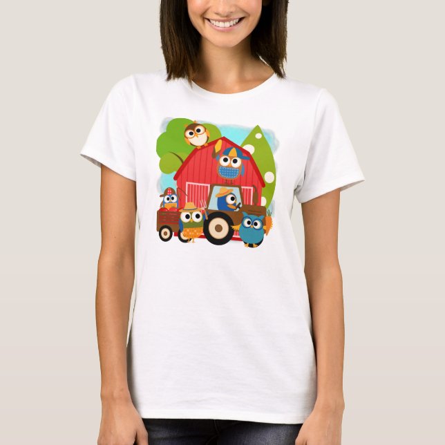 Camiseta Agricultores de búho (Anverso)