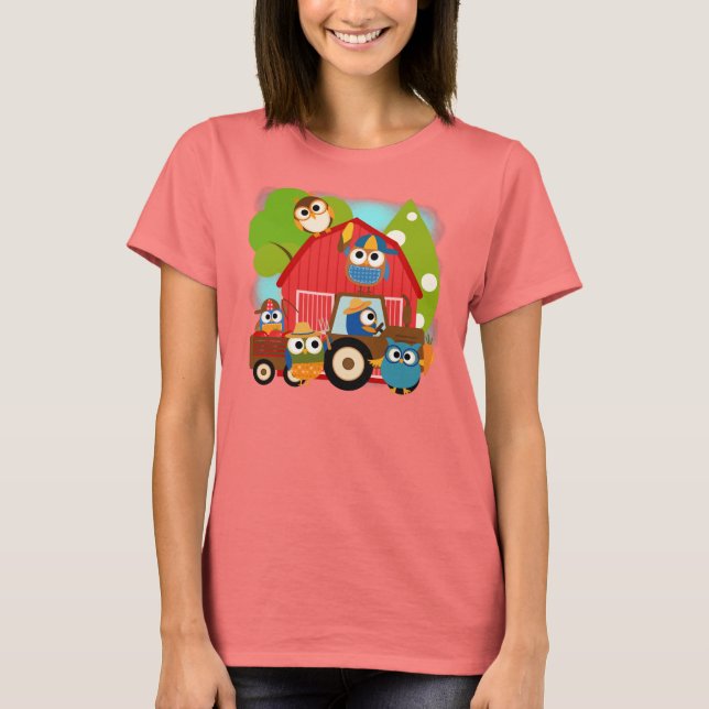 Camiseta Agricultores de búho (Anverso)