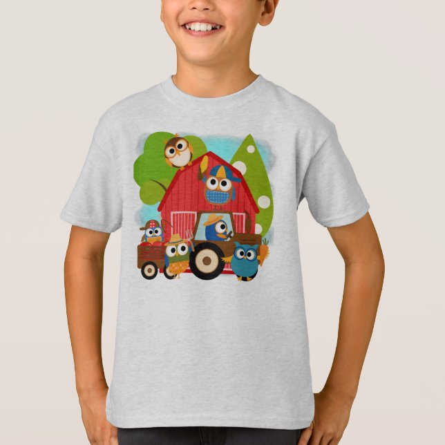 Camiseta Agricultores de búho (Anverso)