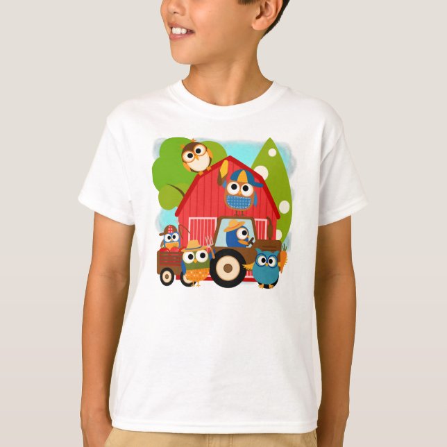 Camiseta Agricultores de búho (Anverso)