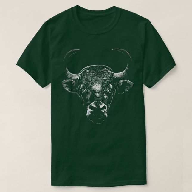 Camiseta Agricultores de carne de vaca de carne de vaca reg (Diseño del anverso)