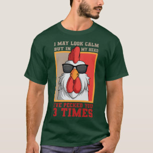 Camiseta Agricultores de gallos cultivan Aves de Ave