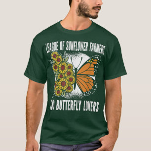 Camiseta Agricultores De Girasol Y Amantes De Las Mariposas