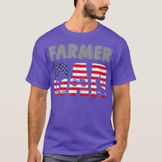 Camiseta Agricultores De Hombres De Papá Cultivan En Nortea