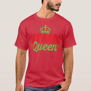 Camiseta Agricultores de plantadores de tomates de la Reina