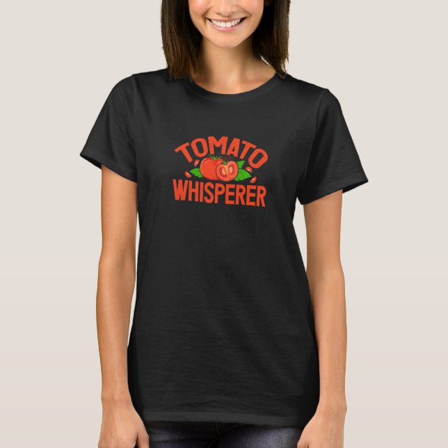Camiseta Agricultores de plantadores de tomates rojos que s (Anverso)