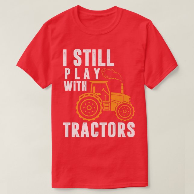 Camiseta Agricultores de tractores y jardineros (Diseño del anverso)