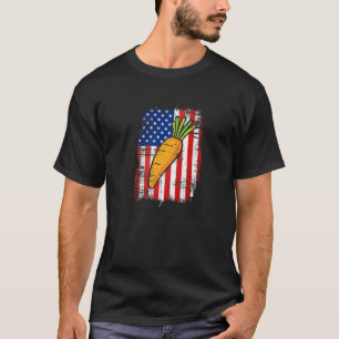 Camiseta Agricultores de zanahorias de la bandera de los Es