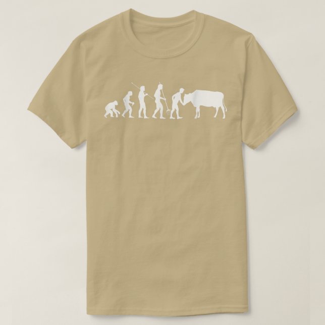 Camiseta Agricultores lecheros de vacas agricultoras de crí (Diseño del anverso)