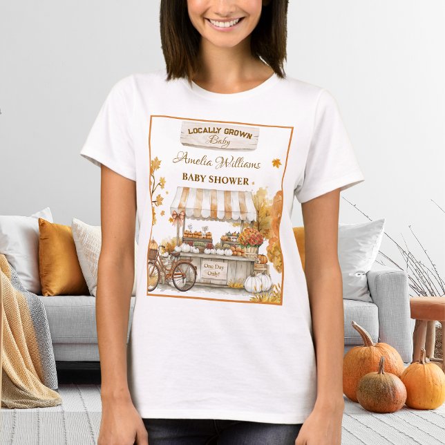 Camiseta Agricultores rusos de otoño comercializan Baby Sho (Subido por el creador)