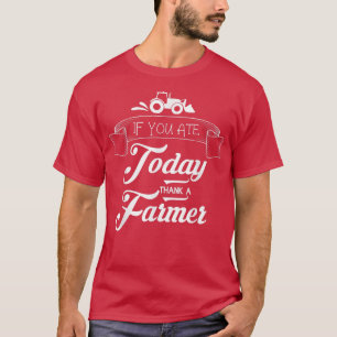 Camiseta Agricultores si se van hoy gracias al apoyo de los