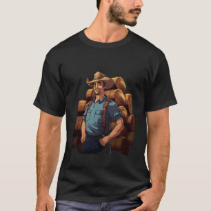 Camiseta Agricultura agrícola de heno bales de granjas de c
