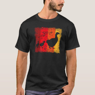 Camiseta Agricultura de ganso Aves de corral Vintage Retro