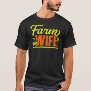 Camiseta Agricultura de la vida de la mujer agricultora