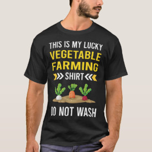 Camiseta Agricultura de verduras de camisas afortunadas