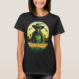 Camiseta Agricultura extraterrestre de OVNI para granjeros 