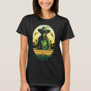 Camiseta Agricultura extraterrestre de OVNI para granjeros 