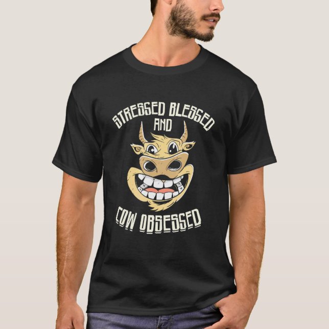 Camiseta Agricultura lechera de vaca (Anverso)
