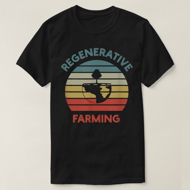Camiseta Agricultura regenerativa  (Diseño del anverso)