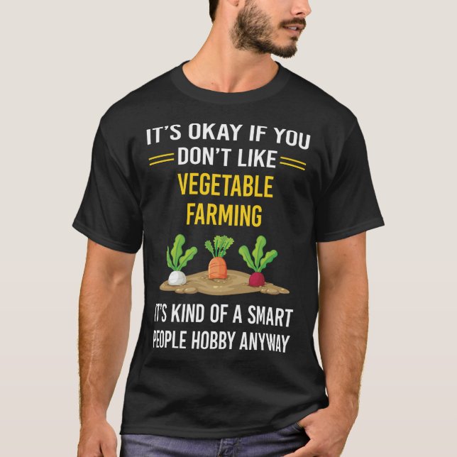Camiseta Agricultura vegetal inteligente (Anverso)