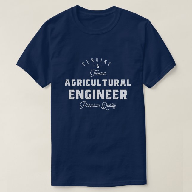 Camiseta Agricultural engineer, cool, engineer, engineering (Diseño del anverso)