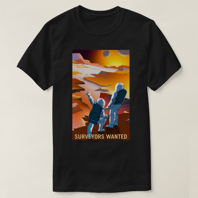 Camiseta Agrimensores de época querían reclutamiento en Mar (Diseño del anverso)