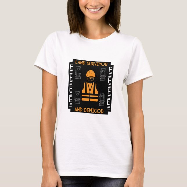 Camiseta agrimensores terrestres (Anverso)
