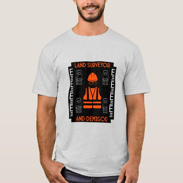 Camiseta agrimensores terrestres (Anverso)