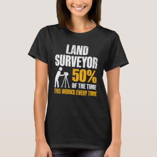 Camiseta Agrimensura de la tierra
