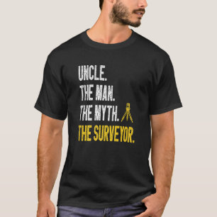 Camiseta Agrimensura de la Tierra de la Marina