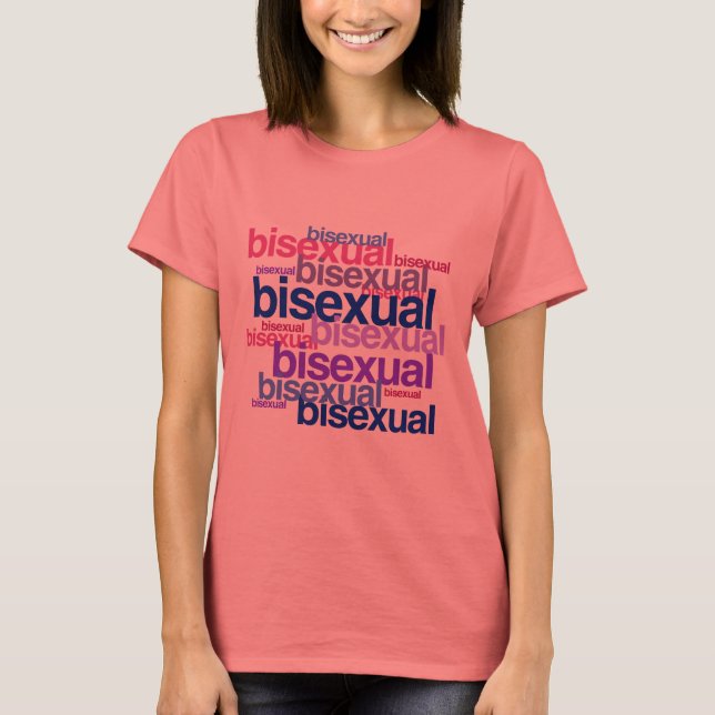 CAMISETA AGRUPACIÓN DEL ORGULLO BISEXUAL (Anverso)