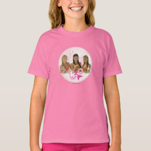Camiseta Agrupar en burbuja rosa