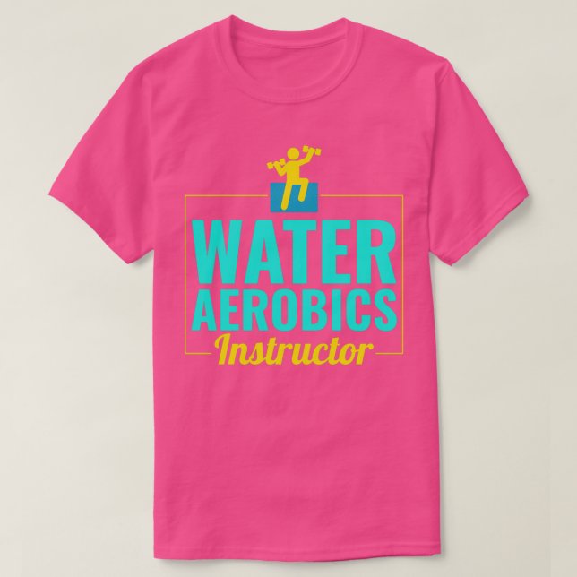 Camiseta Agua Aerobic Aire Acuático Ejercicio Aqua 26 (Diseño del anverso)