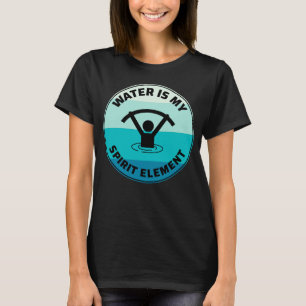 Camiseta Agua Aerobic fitness Acuática Ejercicio Aqua