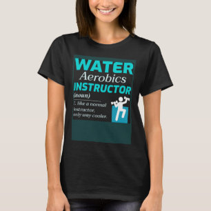 Camiseta Agua Aerobic Gimnasio Acuático Aqua Ejercicio de T